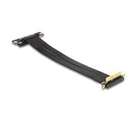 DeLOCK Scheda riser PCI Express x4 maschio 90° angled to x4 slot a 90° con cavo da 30 cm