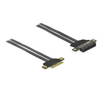 Delock Scheda Riser PCI Express x4 per x4 con cavo flessibile da 30 cm 85768