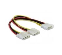 DeLOCK - Sdoppiatore di rete - alimentazione interna 4 pin (M) - alimentazione interna 4 pin (W) - 11 cm (82100)