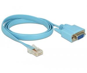 DeLOCK Serielt kabel BlÃ¥ 1m NEW
