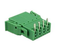 DeLock - Set di blocco terminale per scheda a 4 pin, 3,81 mm, scala orizzontale