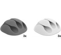 Delock set di fermacavi (triplo) da 6 pezzi NEW