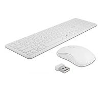 DeLOCK - Set di tastatur-und-Maus - QWERTZ - Tedesco - Bianco