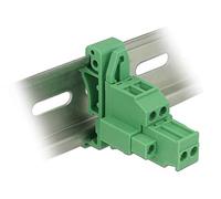 DeLock - Set di terminali per binari a 2 poli con chiusura a vite