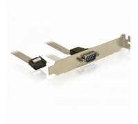 DELOCK Slot Bracket Serial 1 x Port