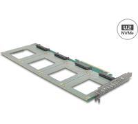Delock Scheda PCI Express 4.0 x16 a 4 x U.2 NVMe interni SFF-8639 - - Nouvo