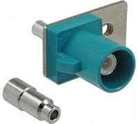 Delock Spina a molla maschio FAKRA Z per la saldatura di 1 foro preforato NEW