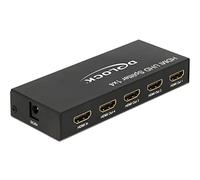 DELOCK 18684 - Splitter HDMI, 1 x 4 porte, 4K/60 Hz