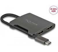 DELOCK 87778 - Splitter USB Type-C™ (DP Alt Mode) per 2 x HDMI MST