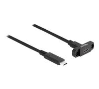Delock SuperSpeed USB 10 Gbps (USB 3.2 Gen 2) Cavo USB Type-C maschio 87824