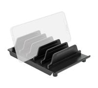 Delock Supporto per 6 tablet o smartphone nero Nero Plastica 145 mm 95 18366