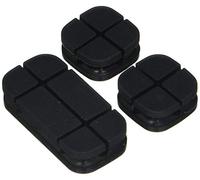 Delock - Supporto per Cavi Combinato, 3 Pezzi, Colore: Nero