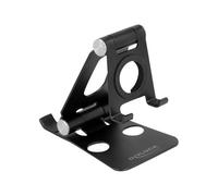 Delock Supporto per smartphone e smartwatch regolabile nero Telefono 18430