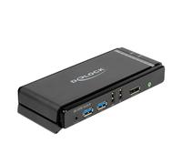 DELOCK Switch DisplayPort 1.4 KVM 8K 60Hz con USB 5Gbps e audio Marca