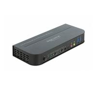 DeLOCK Switch KVM DisplayPort 1.4 8K 30 Hz con USB 3.0 e Audio (Delock DisplayPo