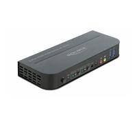 DeLOCK Switch KVM HDMI 4K 60 Hz con USB 3.0 e Audio (Delock HDMI KVM Switch 4K 6