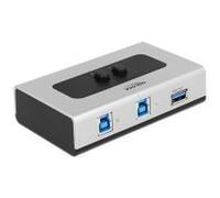 Delock Switch USB 3.0 manuell bidirektional Switch di rete 2-port 87667