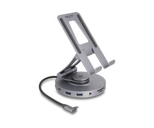 Delock Tablet e Notebook Dockingstation 4K La carica/docking station 88017