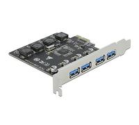 DELOCK 90509 - PCIe x1 > 4 USB 3.0 A esterne