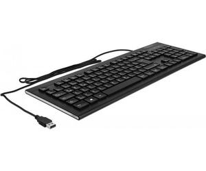 Delock Tastiera USB cablata da 1,5 m nera con design "Water-Drop". NEW