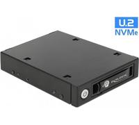 Delock Telaio rimovibile da 3,5" per 1 SSD NVMe U.2 da 2,5" o HDD/SSD SATA/SAS NEW