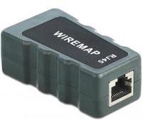 DELOCK 63110 - Tester di rete RJ45/PoE/DC