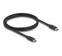 Delock Thunderbolt 4 Cavo40 Gbps PD 3.1 240 W black Cavo Digitale/dati 81249
