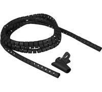 Delock tubo a spirale con strumento di inserimento 2,5 m x 15 mm nero