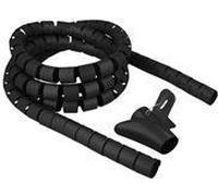 Delock tubo a spirale con strumento di inserimento 2,5 m x 30 mm nero