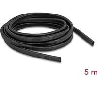 Delock Tubo di protezione cavo in plastica di forma ovale, flessibile 13,6 x 6,3 mm NEW