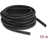 Delock Tubo di protezione cavo in plastica di forma ovale, flessibile 13,6 x 6,3 mm NEW