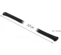 Delock tubo flessibile intrecciato estensibile 10 m x 19 mm nero NEW