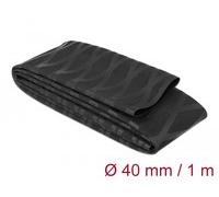Delock Tubo termorestringente X-pattern antiscivolo 1 m x 40 mm nero 19602