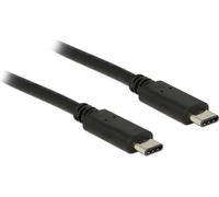 DeLOCK Type-C 2.0 - USB Type-C 2.0 1 m cavo USB USB 2.0 USB C Nero (DeLOCK USB Type-C kabel - USB-C til US) NEW
