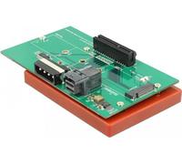 DeLOCK U.2 SFF-8643 Adapter to PCIe x4 or M.2 Key M slot fixing plate Interfaceadapter NEW