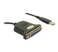 Delock USB 1.1 parallel adapter USB A DB25 0,8 m Adattatore 61330