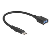Delock USB 10 Gbps Adapter Type-C Stecker zu Typ-A Buchse 60 W QC 3.0 67179