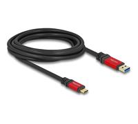 Delock USB 10 Gbps Kabel Type-A St. zu Typ-C Cavo Digitale/dati 3 m 80619