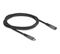 Delock USB 10 Gbps Verlängerungskabel Type-C St> Bu Cavo Digitale/dati 80022