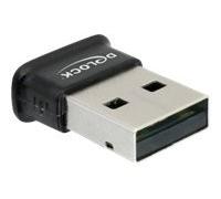 Delock USB 2.0 Bluetooth V4.0 Cablato USB Bluetooth 3 Mbit/s Nero 61889