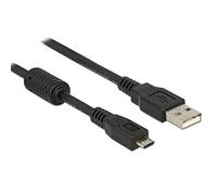 DeLOCK USB 2.0 Cable - 1.0m 1m USB A Micro-USB B Nero cavo USB