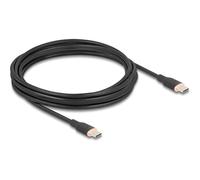 Delock USB 2.0 Kabel Typ-C St> PD 3.0 60W black Cavo Digitale/dati 4 m 81240