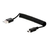 DeLOCK USB 2.0/USB mini 0.6m 0.6m USB A Mini-USB A Maschio Maschio Nero cavo USB
