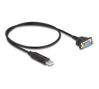 Delock USB 2.0 zu Seriell RS-232 Adapter Adattatore Digitale/dati 0,5 66453