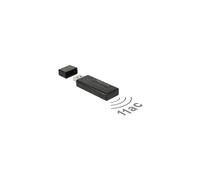 DeLock USB 3.0 Dual Band WLAN ac-a-b-g-n Stick Adattatore di rete USB 3.0 802.11b, 802.11a, 802.11g, 802.11n, 802.11ac nero