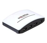 DELOCK 61762 - Hub USB 3.0 a 4 porte con alimentatore DELOCK