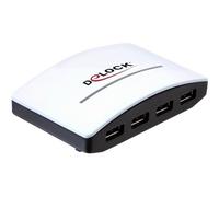 DELOCK 61762 - Hub USB 3.0 a 4 porte con alimentatore DELOCK