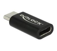 DeLOCK USB 3.1 USB-C adapter Sort
