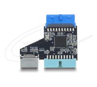 Delock USB 5 Gbps Hub 20 Pin Pfostenbuchse zu 1 x 5 20 Pfostenstecker 67343