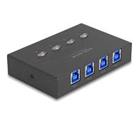 Delock USB 5 Gbps Switch per 4 PC an 1 Gerät Cavo Digitale/dati 0,1 m 11509